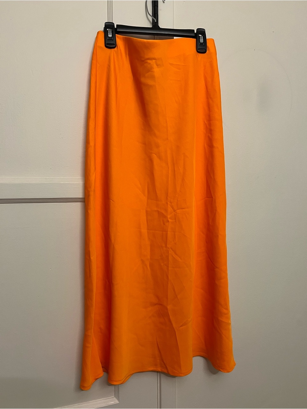 A new day Orange Maxi Skirt